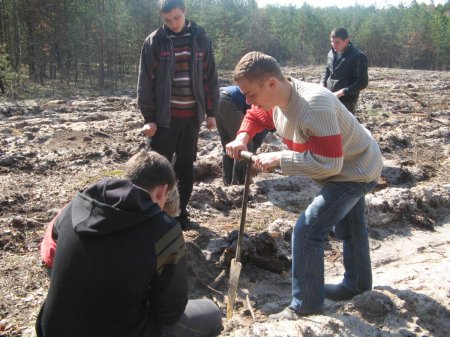 Лісокультурна кампанія студентів