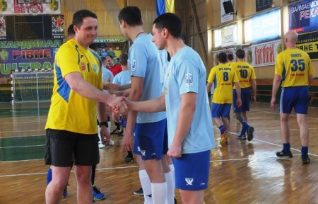 В Рівному відбулася футбольна зустріч між командами Збройних Сил України та Великої Британії