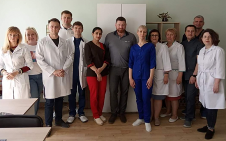 Луганський обласний клінічний онкологічний диспансер відновив свою роботу на Рівненщині
