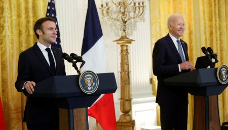 Франція, США та країни НАТО твердо підтримують захист України від жорстокого вторгнення росії — Джо Байден
