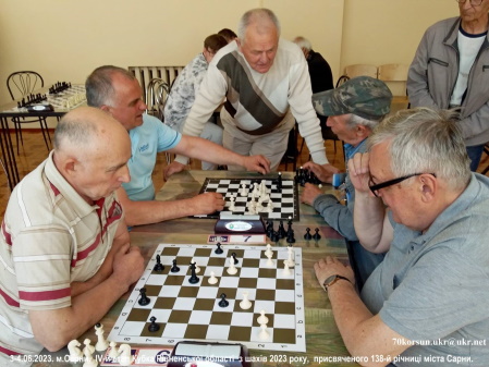 У Сарнах визначили кращих шахістів області